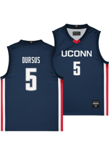 Marine Dursus  Campus Ink UConn Huskies Navy Blue NIL Jersey
