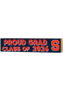 KH Sports Fan Syracuse Orange Class of 2026 Block Sign - Orange