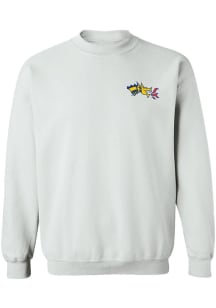 Vive La Fete Drexel Dragons Womens White Impressions Crew Sweatshirt