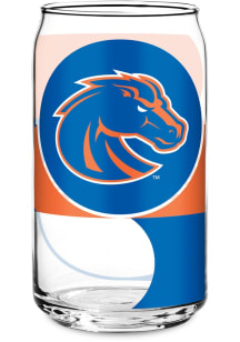 Boise State Broncos Glass Pint Glass - White