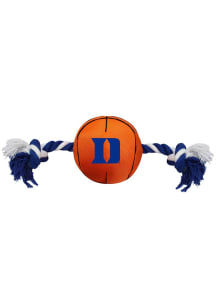 Duke Blue Devils Nylon Plush Basketball Rope Pet Toy