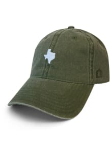 Texas Mini State Washed Adjustable Hat - Olive