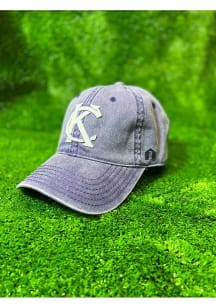 Kansas City Felt Monogram Washed Adjustable Hat - Purple