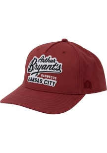 Arthur Bryants 5 Panel Adjustable Hat - Red