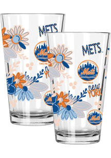 Cleveland Guardians Flowers 2 Pack 16oz Pint Glass -