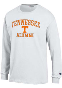 Champion Tennessee Volunteers White Logo Alumni Jersey Long Sleeve T Shirt