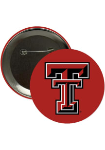 Texas Tech Red Raiders 3" Main Mark Button - Red