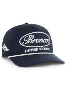 47 Denver Broncos Foundational Hitch RF Adjustable Hat - Navy Blue