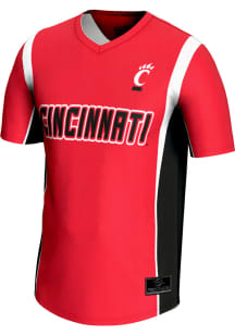 ProSphere Cincinnati Bearcats Mens Red Rival Soccer Jersey
