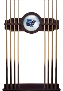 Grand Valley State Lakers Solid Wood Cue Rack Pool Table