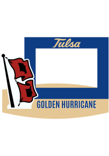 Tulsa Golden Hurricane 4x6 Standee Mascot Picture Frame - Blue