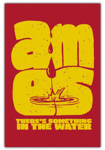 Ames Bozz Prints Something In The Water Postcard