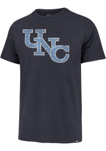 47 North Carolina Tar Heels Navy Blue Premier Franklin Short Sleeve Fashion T Shirt