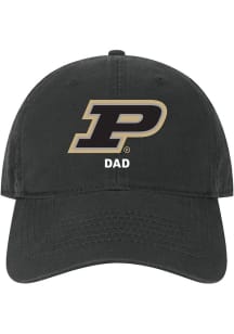Purdue Boilermakers Dad Twill Adjustable Hat - Black
