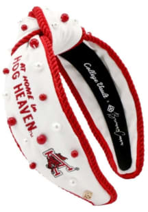 Arkansas Razorbacks Vault Beaded Logo Womens Headband