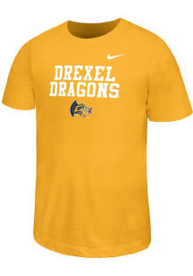 Nike Drexel Dragons Youth Gold Legend Short Sleeve T-Shirt
