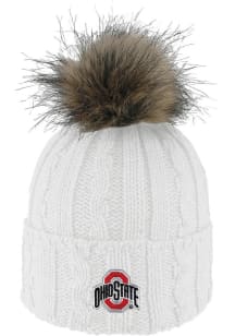LogoFit Ohio State Buckeyes White Alps Womens Knit Hat