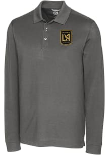 Cutter and Buck Los Angeles FC Graphite Advantage Pique Big and Tall Polo