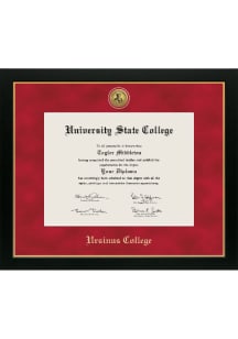Ursinus Bears Medallion Manchester Diploma Frame - Red
