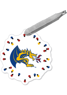 Drexel Dragons Acrylic Lights Holiday ROC Ornament - Navy Blue
