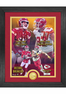 Travis Kelce Kansas City Chiefs 2024 Travis Kelce Record Breakers Plaque