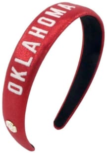 Oklahoma Sooners Thin Embroidered Womens Headband