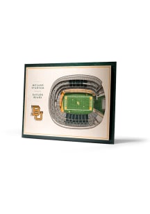 Baylor Bears 5-Layer 3D Stadium View Wall Art - Tan