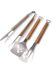 West Virginia Mountaineers 3-Piece BBQ Tool Set