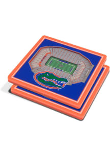 Florida Gators 3D Stadium View Coaster - Blue