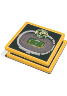 Green Bay Packers 3D Stadium View Coaster - Green