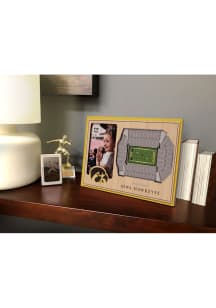 Iowa Hawkeyes Stadium View 4x6 Picture Frame - Brown