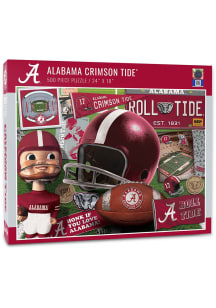 Alabama Crimson Tide 500 Piece Retro Puzzle