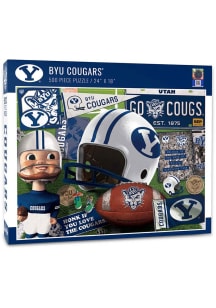 BYU Cougars 500 Piece Retro Puzzle