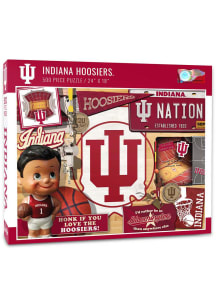Indiana Hoosiers 500 Piece Retro Puzzle