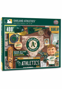 Oakland Athletics 500 Piece Retro Puzzle