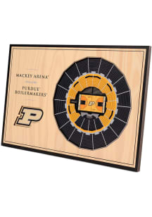 Purdue Boilermakers 3D Desktop Stadium View Black Desk Accessory