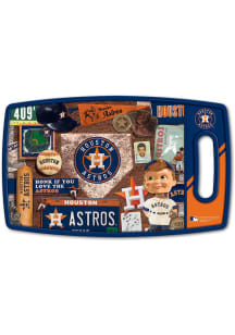 Houston Astros Retro Cutting Board