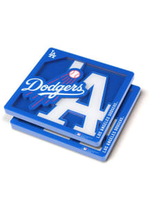 Los Angeles Dodgers 3D Coaster - Blue