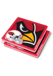 Arizona Cardinals 3D Coaster - Red