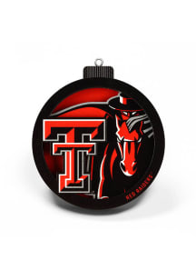Texas Tech Red Raiders 3D Logo Series Ornament - Red