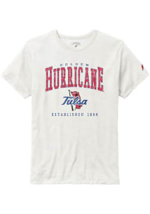 Tulsa Golden Hurricane White Victory Falls Puff Arch Mascot Short Sleeve Fashion T Shirt