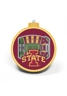 Iowa State Cyclones Stadium View Ornament - Yellow