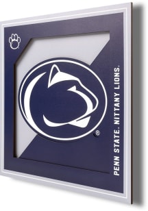 Penn State Nittany Lions 12x12 3D Logo Sign - Blue