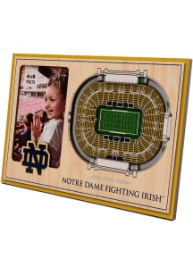Notre Dame Fighting Irish Stadium View 4x6 Picture Frame - Black