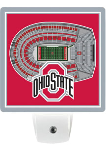 Ohio State Buckeyes 3D Stadium View Night Light