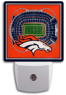 Denver Broncos 3D Stadium View Night Light