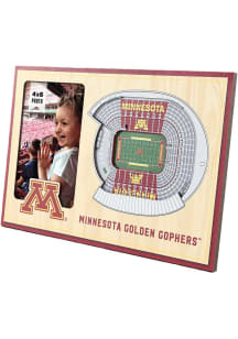 Minnesota Golden Gophers 4x6 Stadium View Picture Frame - Red