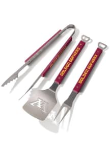 Minnesota Golden Gophers Spirit Series 3-Piece BBQ Set BBQ Tool Set