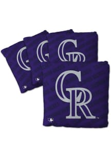 Colorado Rockies 4 pack Corn Hole Bags