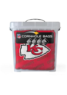 Kansas City Chiefs 4 pack Corn Hole Bags